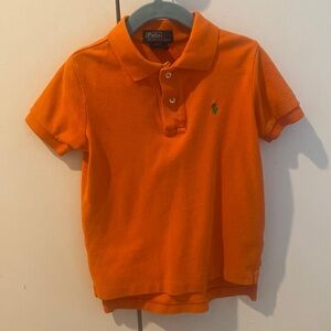 Polo by Ralph Lauren short sleeve little boy orange polo Size 4T